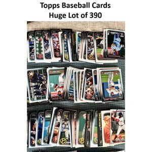 Huge Lot of Baseball Cards (390 Open Pack)